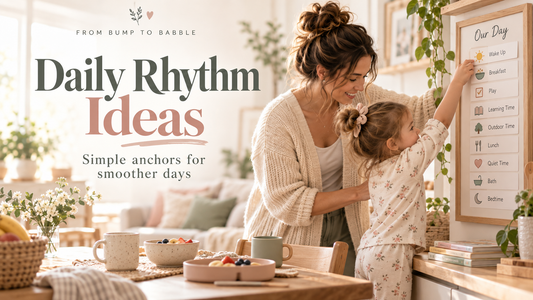 Daily Rhythm Ideas - simple anchors for smoother family days